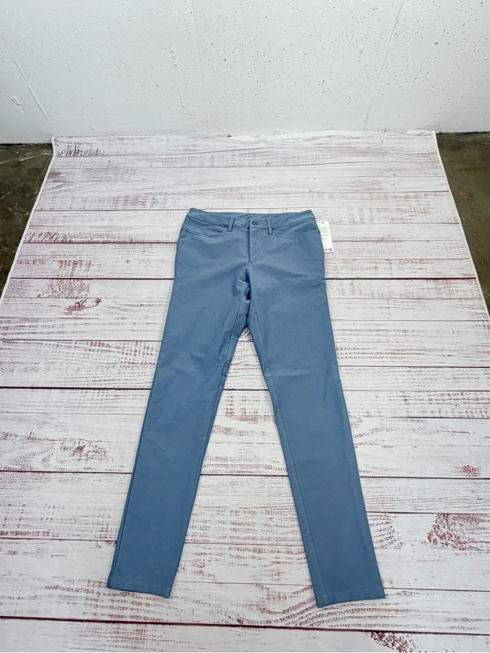 Lululemon Men’s size 34 Steel Blue ABC Skinny Pants New